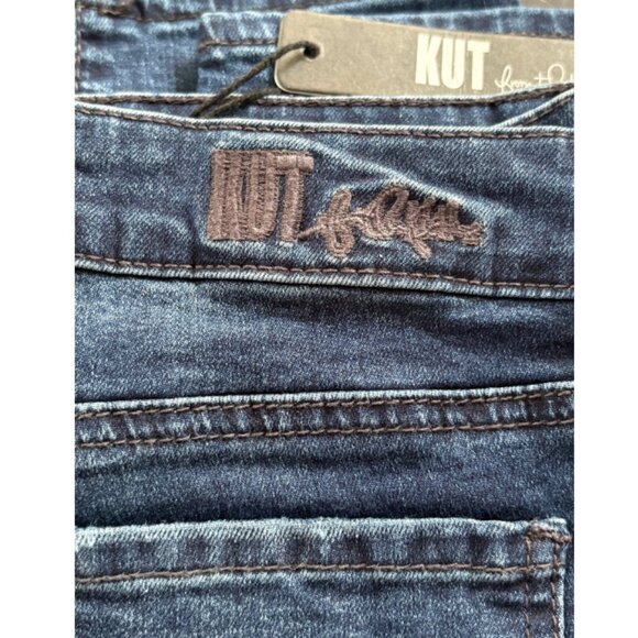 Kut from the Kloth Women's Dark Wash Skinny Jeans Size 10 NWT - Picture 8 of 8